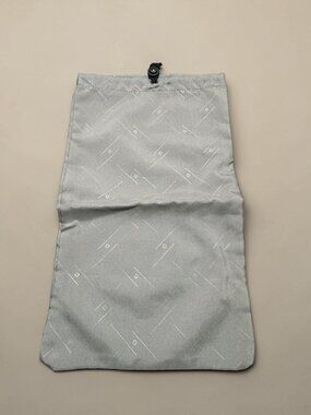 Samsonite Gray Drawstring Storage Bag With Geometric Print - Lightweight Bag